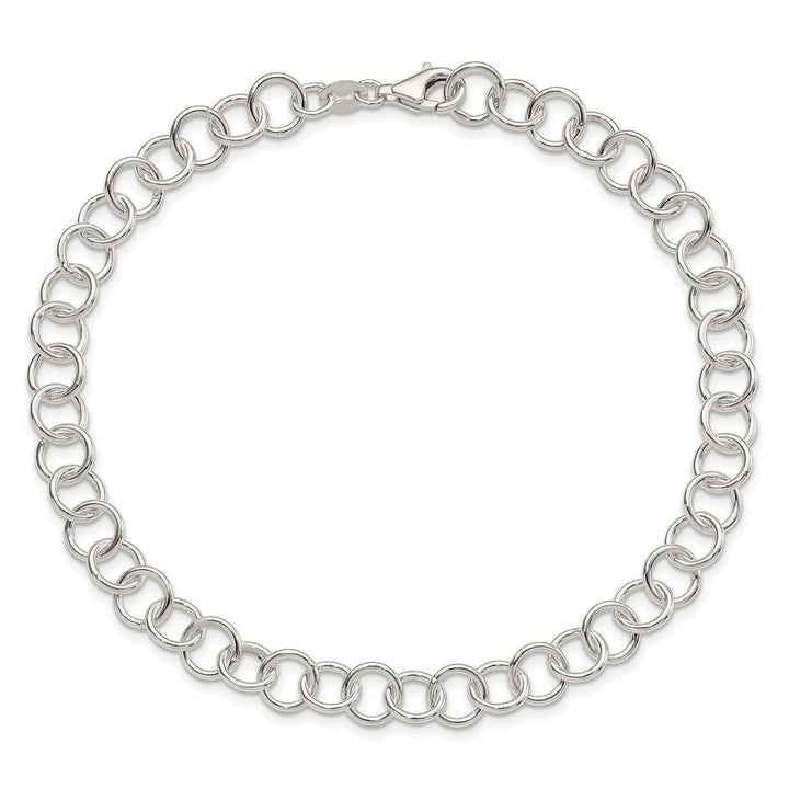 Sterling Silver 8mm Cable Anklet, 10" - Anklet - Design Jewellers Edmonton