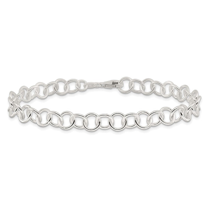 Sterling Silver 8mm Cable Anklet, 10" - Anklet - Design Jewellers Edmonton