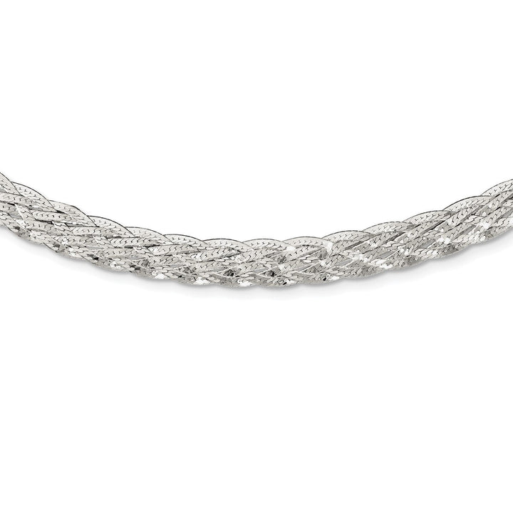 Sterling Silver 8mm Fancy Necklace, 18" - Necklace - Design Jewellers Edmonton