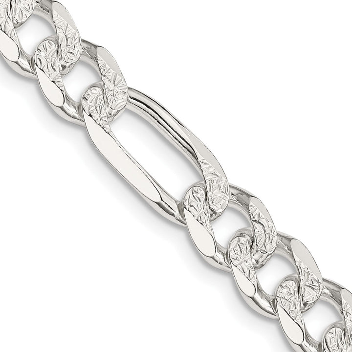 Sterling Silver 8mm Figaro Chain, 28" - Chain - Design Jewellers Edmonton