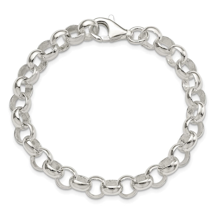 Sterling Silver 8mm Rolo Bracelets, 7.5" - Bracelet - Design Jewellers Edmonton