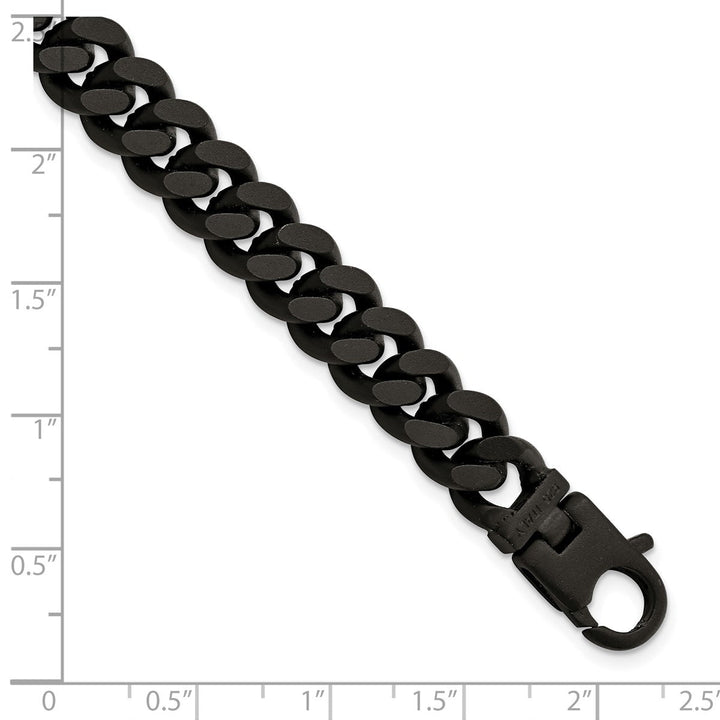 Sterling Silver 9.2mm Curb Bracelet, 8.5" - Bracelet - Design Jewellers Edmonton