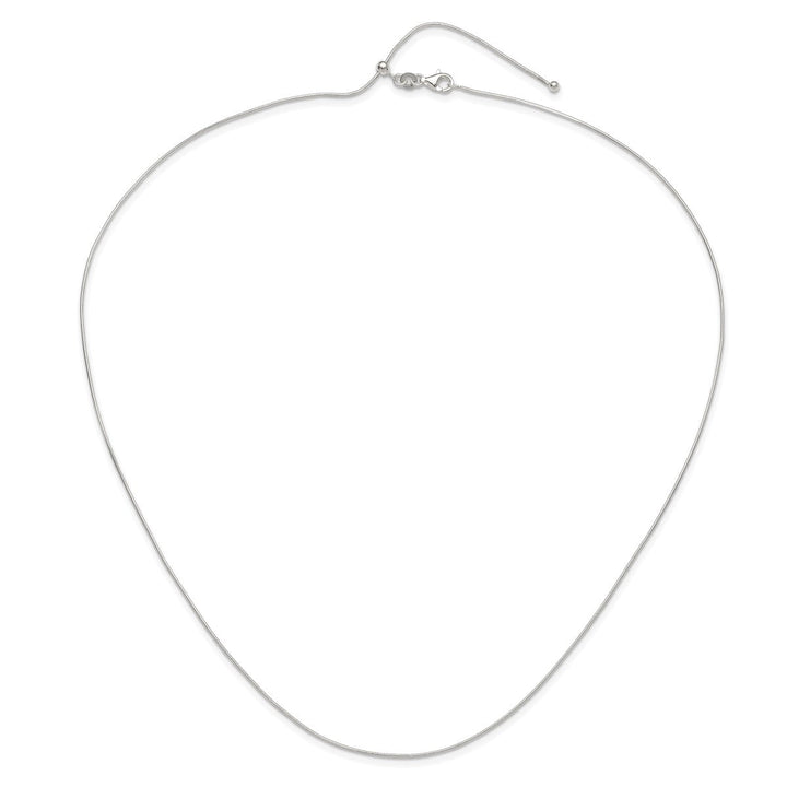 Sterling Silver 95mm Snake Necklace, 24" - Necklace - Design Jewellers Edmonton