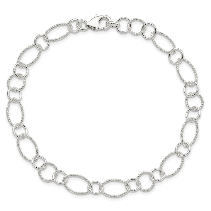 Sterling Silver 9mm Cable Anklet, 10" - Anklet - Design Jewellers Edmonton