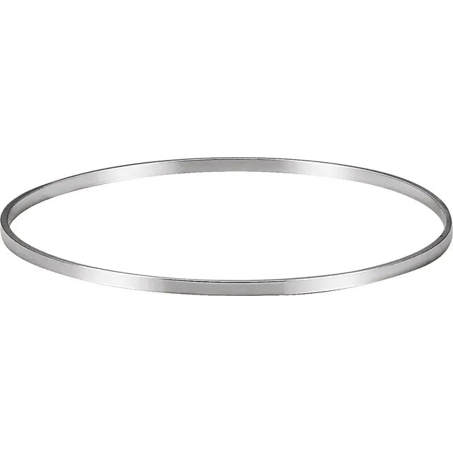 Sterling Silver Engravable Stacking Bangle