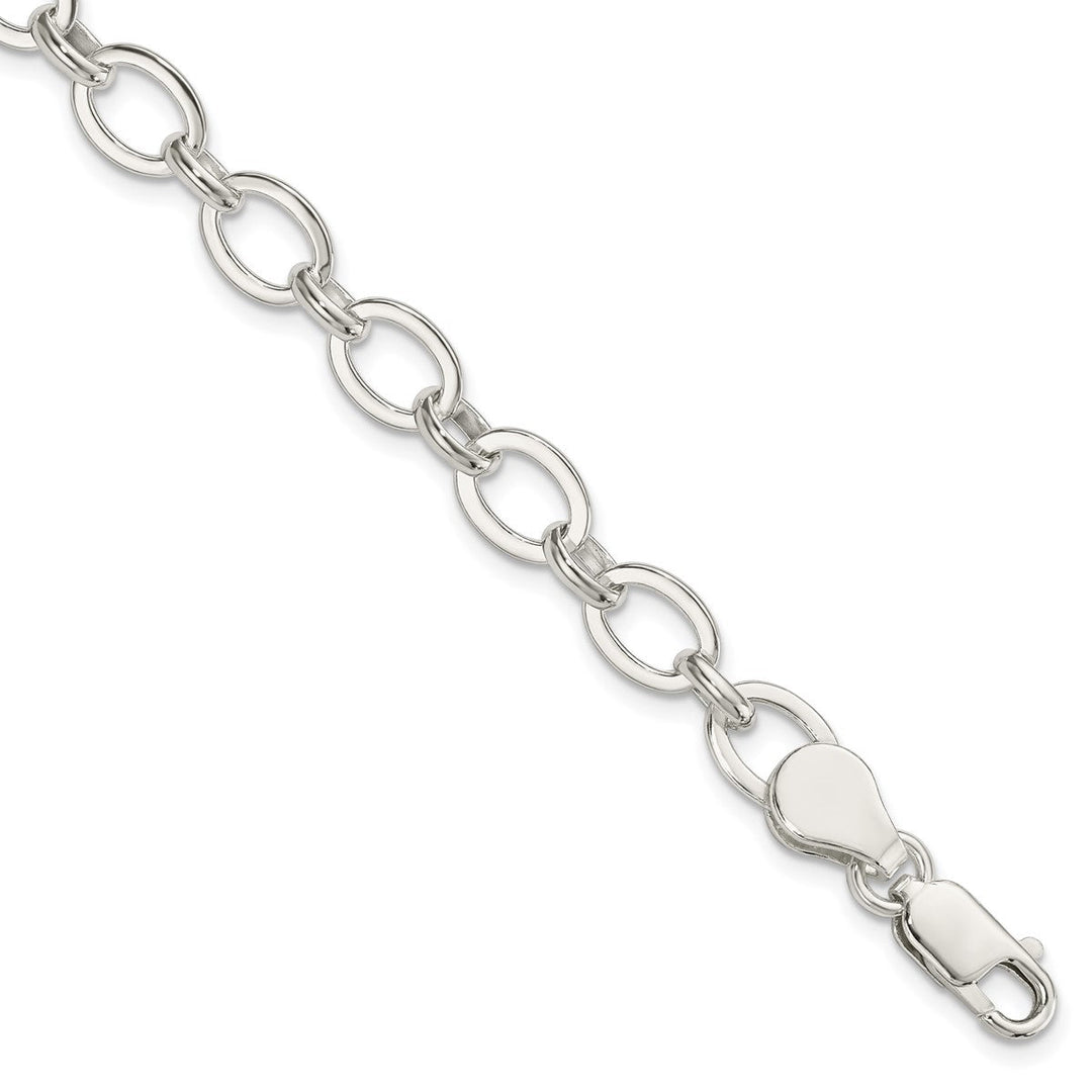 Sterling Silver Link, Other Bracelet, 7"