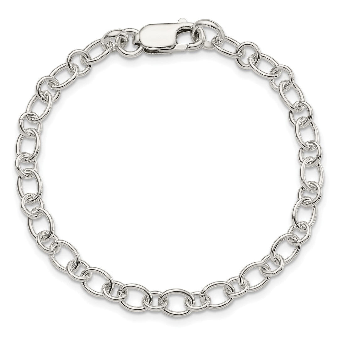 Sterling Silver Link, Other Bracelet, 8