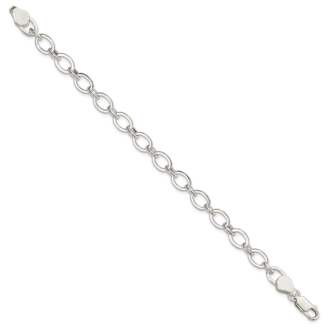 Sterling Silver Link, Other Bracelet, 8