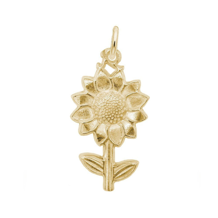 Sunflower Charm - Charms - Design Jewellers Edmonton