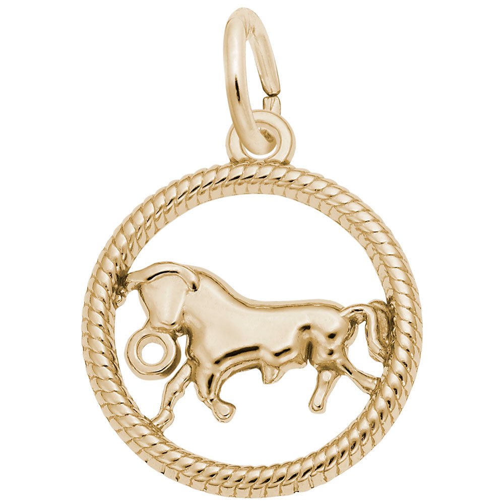 Taurus Zodiac Charm - Charms - Design Jewellers Edmonton
