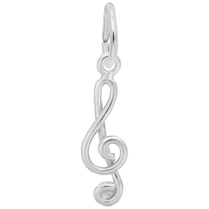 Treble Clef Accent Charm - Charms - Design Jewellers Edmonton