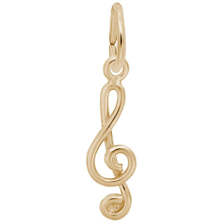 Treble Clef Accent Charm - Charms - Design Jewellers Edmonton
