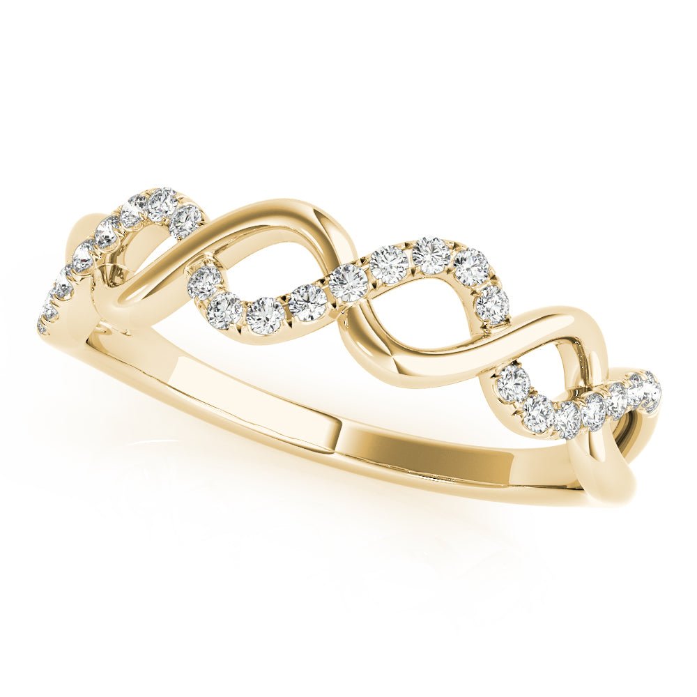 Twisted Band - Fashion Ring - Design Jewellers Edmonton