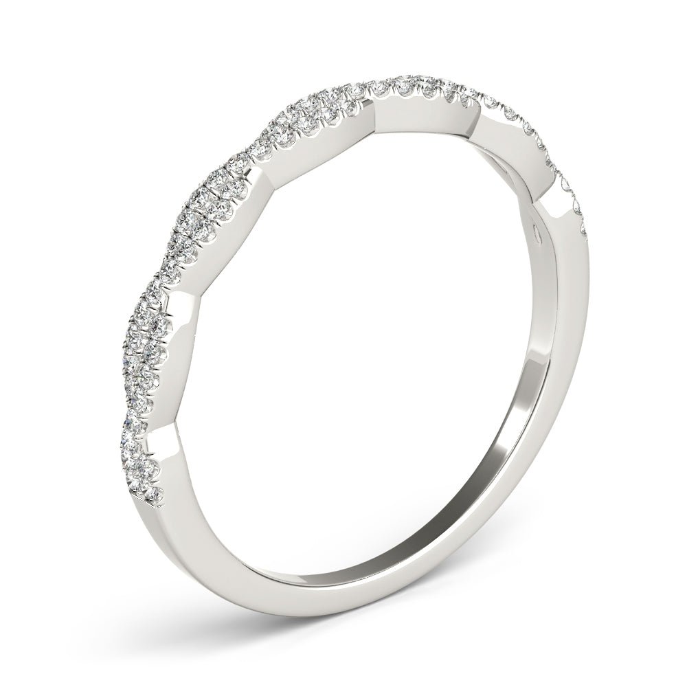 Twisted Stackable Wedding Band - Wedding Band - Design Jewellers Edmonton