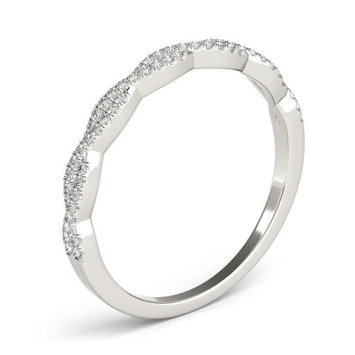 Twisted Stackable Wedding Band - Wedding Band - Design Jewellers Edmonton