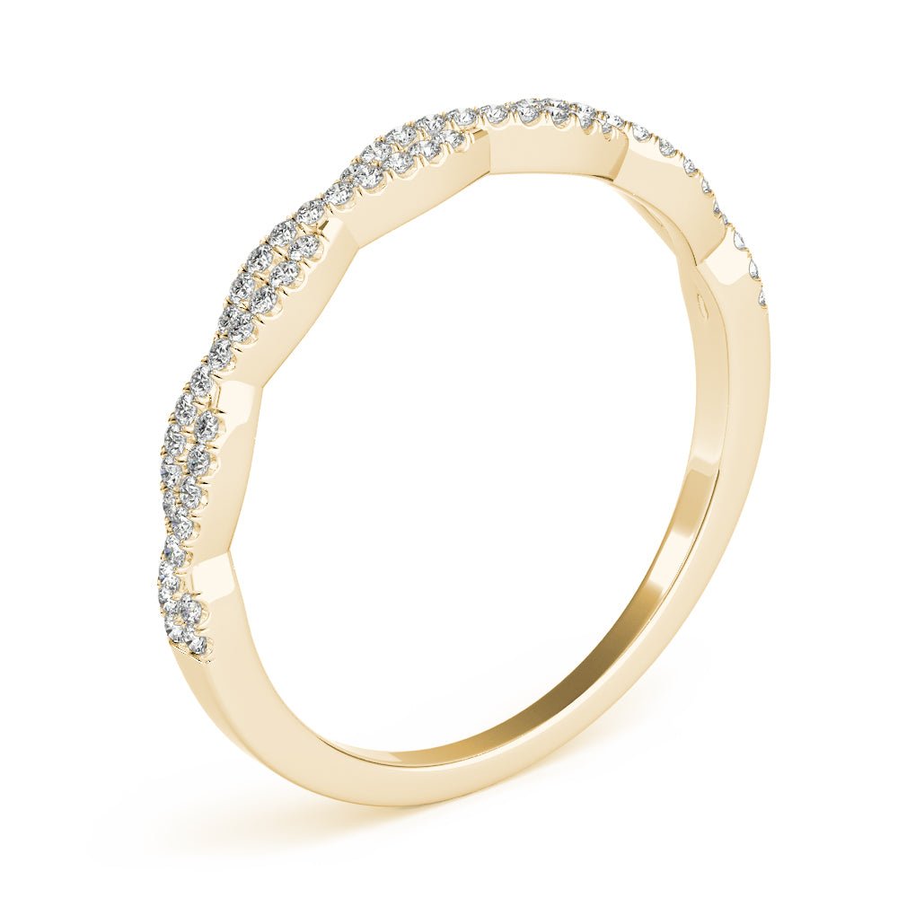 Twisted Stackable Wedding Band - Wedding Band - Design Jewellers Edmonton