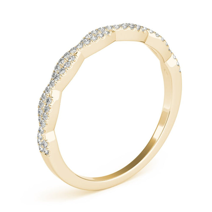Twisted Stackable Wedding Band - Wedding Band - Design Jewellers Edmonton