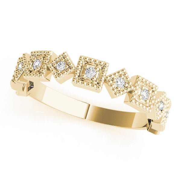 Vintage-Inspired Milgrain Band - Fashion Ring - Design Jewellers Edmonton