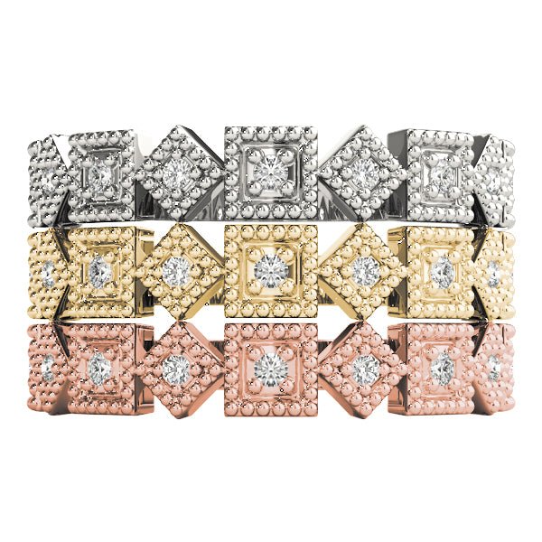 Vintage-Inspired Milgrain Band - Fashion Ring - Design Jewellers Edmonton