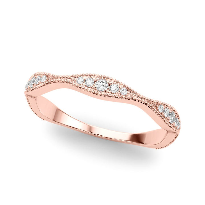 Vintage Inspired Milgrain Wedding Band - Wedding Band - Design Jewellers Edmonton
