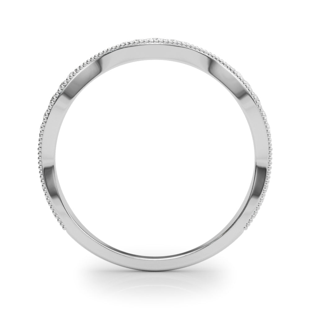 Vintage Inspired Milgrain Wedding Band - Wedding Band - Design Jewellers Edmonton