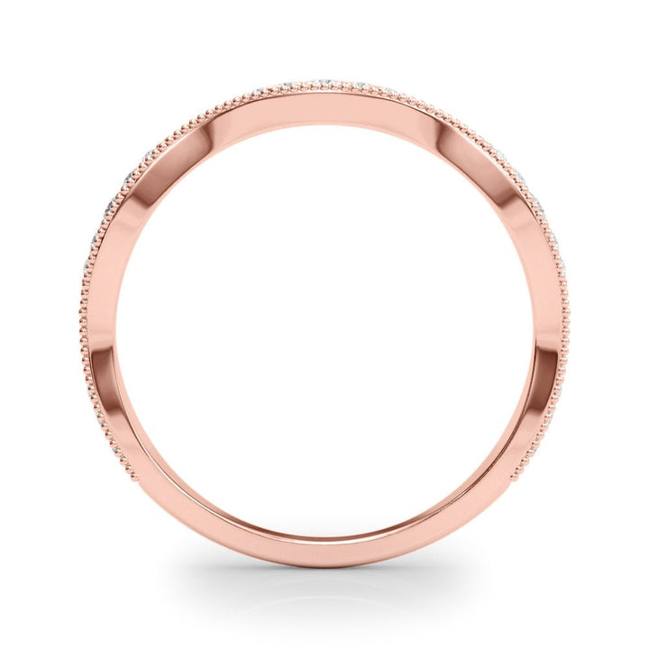 Vintage Inspired Milgrain Wedding Band - Wedding Band - Design Jewellers Edmonton