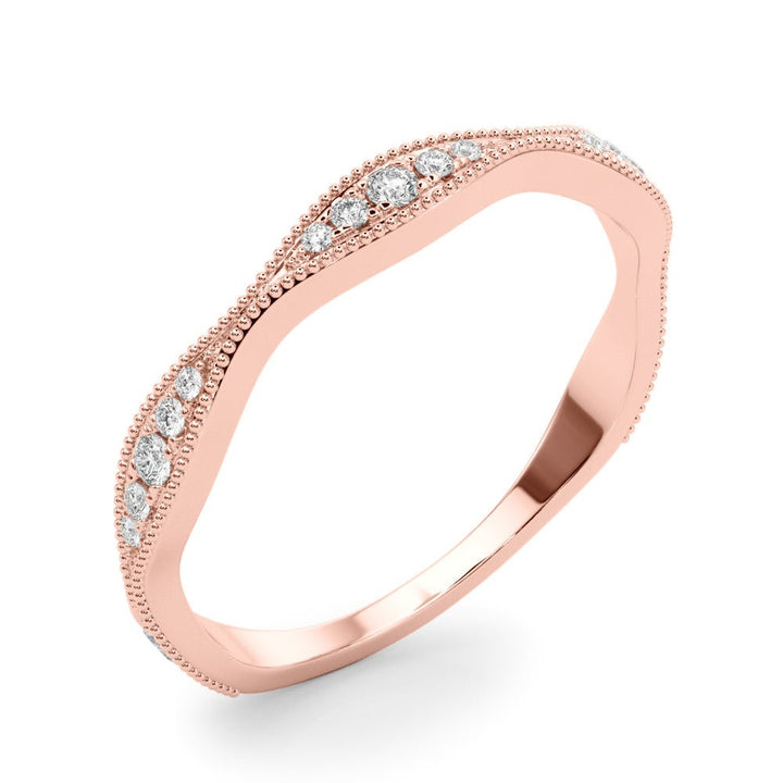 Vintage Inspired Milgrain Wedding Band - Wedding Band - Design Jewellers Edmonton