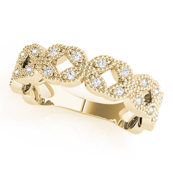 Vintage Milgrain Stackable Ring - Stackable Ring - Design Jewellers Edmonton
