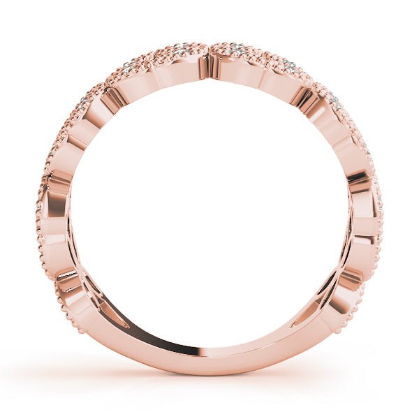 Vintage Milgrain Stackable Ring - Stackable Ring - Design Jewellers Edmonton
