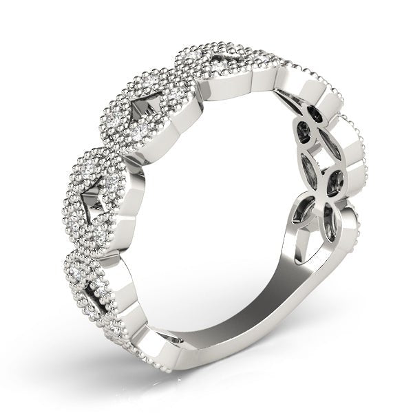 Vintage Milgrain Stackable Ring - Stackable Ring - Design Jewellers Edmonton