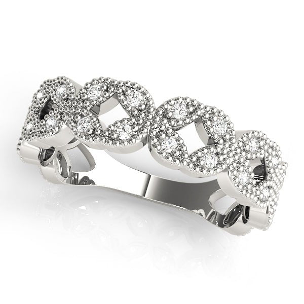 Vintage Milgrain Stackable Ring
