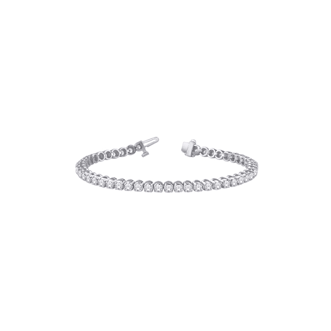 White Gold Classic Diamond Tennis Bracelet